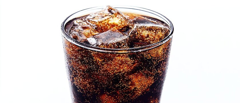 A glass of cola on a white background. --chaos 5 --ar 7:3 --stylize 150 --weird 26 --v 7 Job ID: 0d520596-d7ce-4e75-9117-8822555fb275