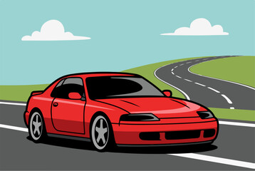 Transportation Car Graphic