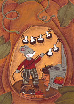 Illustration of a mouse