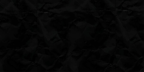 Fototapeta premium black paper texture. black paper background. White creased paper.
