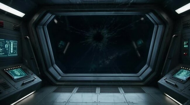 Modern business technology and metal design define the interior of a subway station and office building featuring glass windows and transport equipment