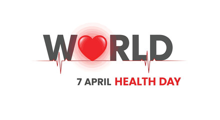World Health Day vector graphic