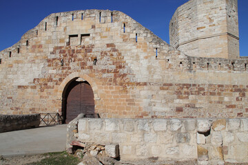 ruined castle in zamora in spain  © frdric