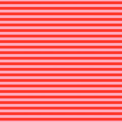 Flamingo Pink and Orange Stripe Seamless Repeat