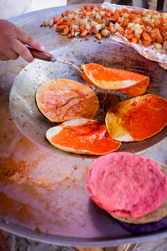 San Miguel de Allende, Mexico. Local colorful tortillas