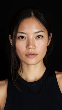 Asian woman model