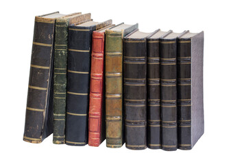 Vintage old books representing knowledge and education
