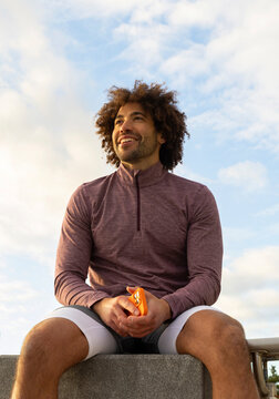 Lifestyle  Portrait black man handsome 