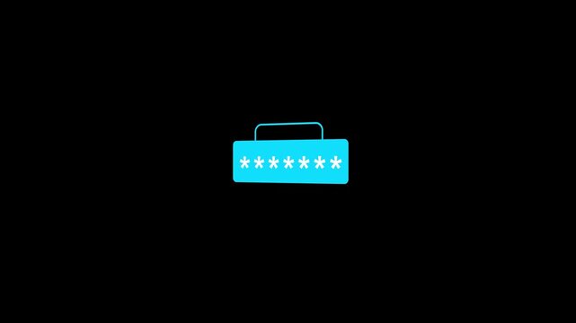 Password icon symbolizing user credentials, secure login, and account protection. A clear and minimal visual commonly used in authentication screens, security settings, digital password setup