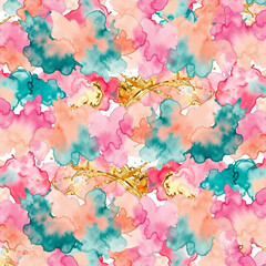 Flamingo Splash Background