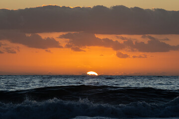 Obraz premium Sunset in Camps Bay South Africa