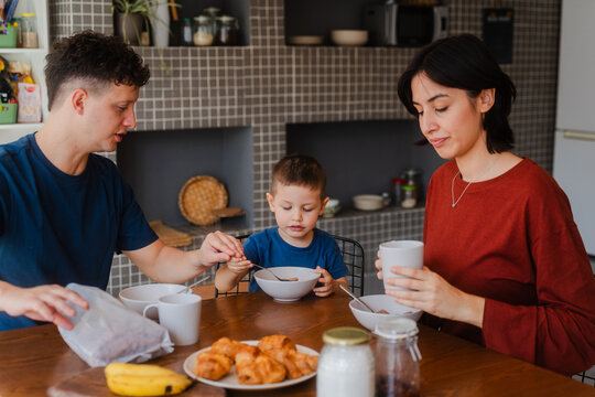 Breakfast at home