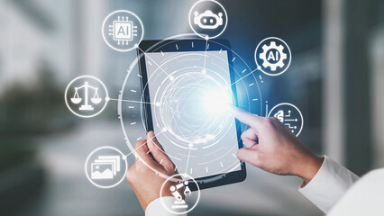 AI Assistant Brain Processor with LLM Technology, Big Data, Machine Learning, Generative AI for...