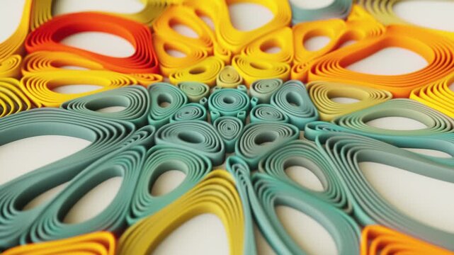 abstract colorful background seamless loop