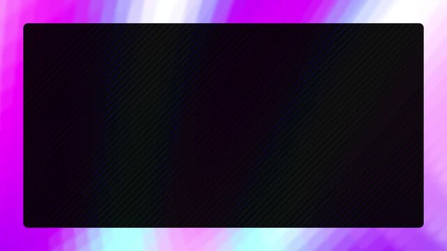 Modern Animated Text Box Overlay with Gradient Background 4K Seamless Loop