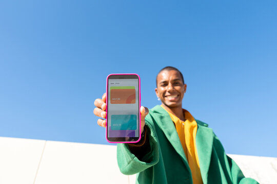 Banking app phone credit card