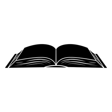 Book vector icon. notebook illustration sign. documents symbol or logo.