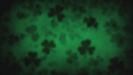 St patrick's day green shamrock celebration background © CreativeArtnest