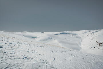Obraz premium snow covered mountain