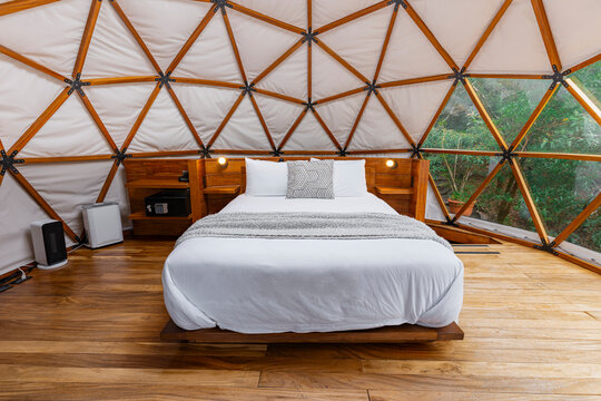 Geodesic Dome Bedroom