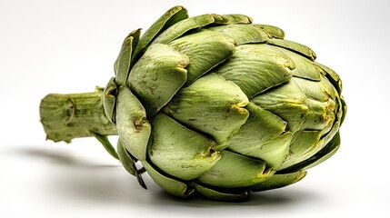 Obraz premium Growing Potential - Artichoke Plant Symbolizing Progress and Development