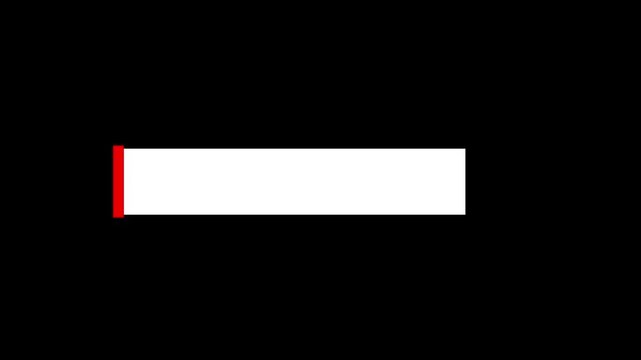 Corporate lower third animation featuring a sleek blue and white design on a black background with a smooth line transition and alpha channel transparency for professional video editing projects. 4k