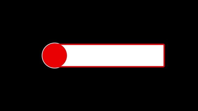 Professional lower third title strap with a simple blue and white color palette designed for high end corporate videos featuring a vanishing line animation and seamless alpha channel support. 4k