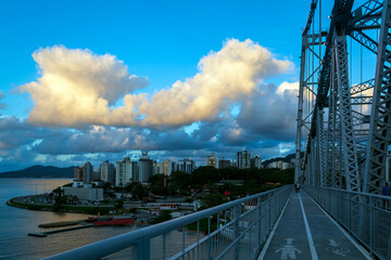 Ponte Herc&iacute;lio Luz Florian&oacute;polis Santa Catarina Brasil florianopolis 