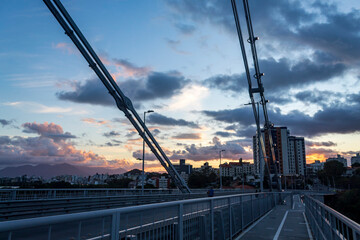 Ponte Herc&iacute;lio Luz Florian&oacute;polis Santa Catarina Brasil florianopolis 