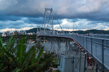 Ponte Herc&iacute;lio Luz Florian&oacute;polis Santa Catarina Brasil florianopolis vista do novo mirante