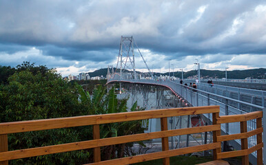  Ponte Herc&iacute;lio Luz Florian&oacute;polis Santa Catarina Brasil florianopolis vista do novo mirante
