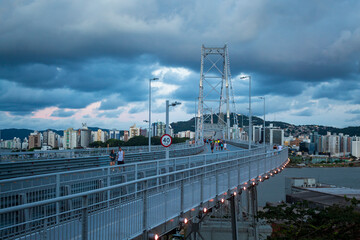 Ponte Herc&iacute;lio Luz Florian&oacute;polis Santa Catarina Brasil florianopolis 