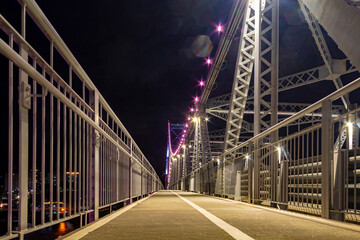 noite na Ponte Herc&iacute;lio Luz Florian&oacute;polis Santa Catarina Brasil florianopolis