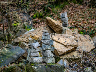 Steinm&auml;nnchen im Wald