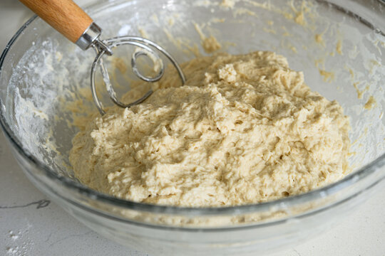 Sourdough bread dough