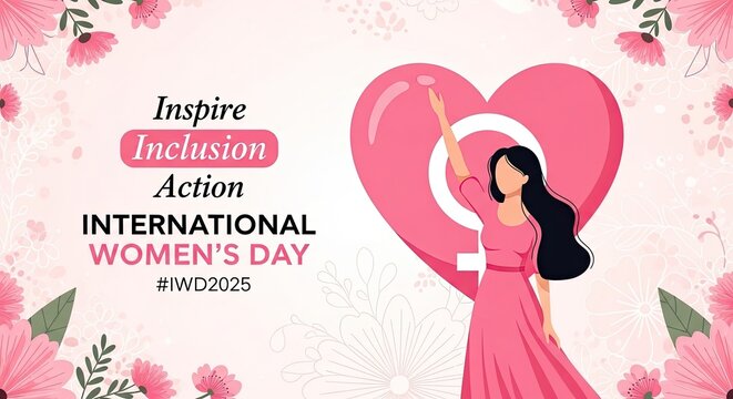 Empowering women on international women's day celebrating equality and inspiration