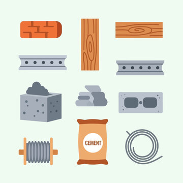 Cement and construction building materials.