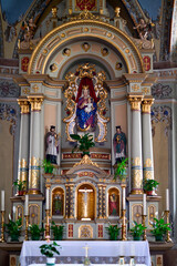 Obraz premium Innenansicht der Frauenkirche (