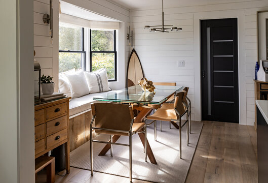 Cottage Home Kitchen glass table