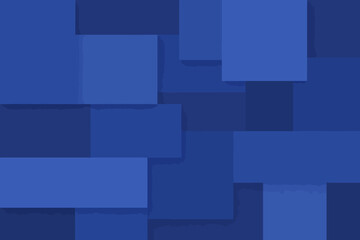 Diseño modular en tonos azules © Daniel