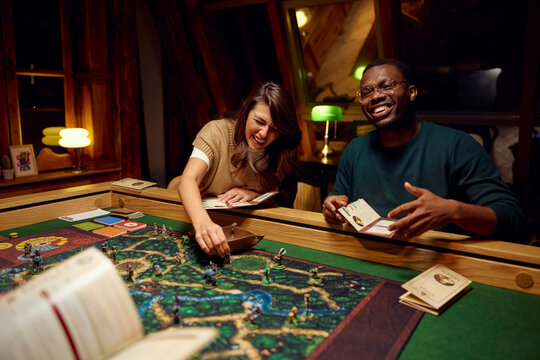 People enjoy board games