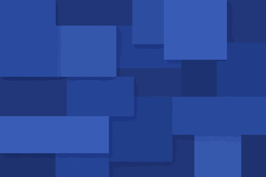 Dise&ntilde;o modular en tonos azules