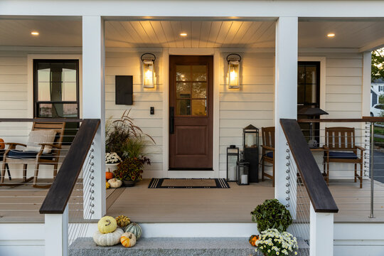 Residential Home Luxury porch  door