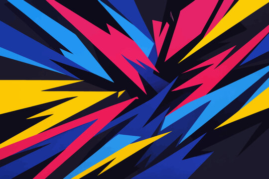 Fondo cibern&eacute;tico abstracto colorido