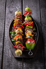 Spicy roasted skewer like popular grilled dishes.