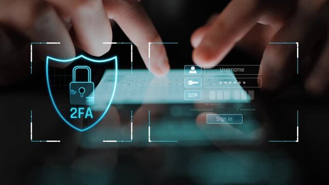 Two-factor authentication strengthens login system security. Adds protection, two-factor authentication increases privacy, and two-factor authentication prevents access breaches. Marrow