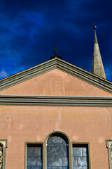 Collegiata-Kirche in Bormio im Veltlin (Italien)	