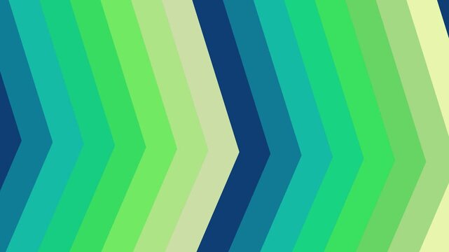 Vibrant chevron pattern featuring gradient shades of blue and green hues in a dynamic diagonal arrangement