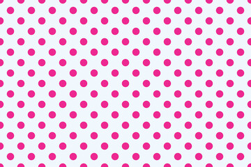 polkadot background colour Alice Blue and Deep Pink