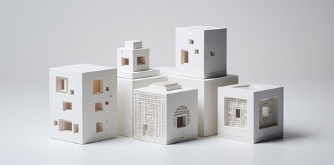 Abstract Architectural Model Display